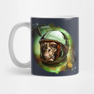 The Monkey in Space. For astronaut animal lovers and fun loving fashionistas. Get the space safari look. Mug